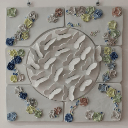Mural de Relieve "Mariposas"