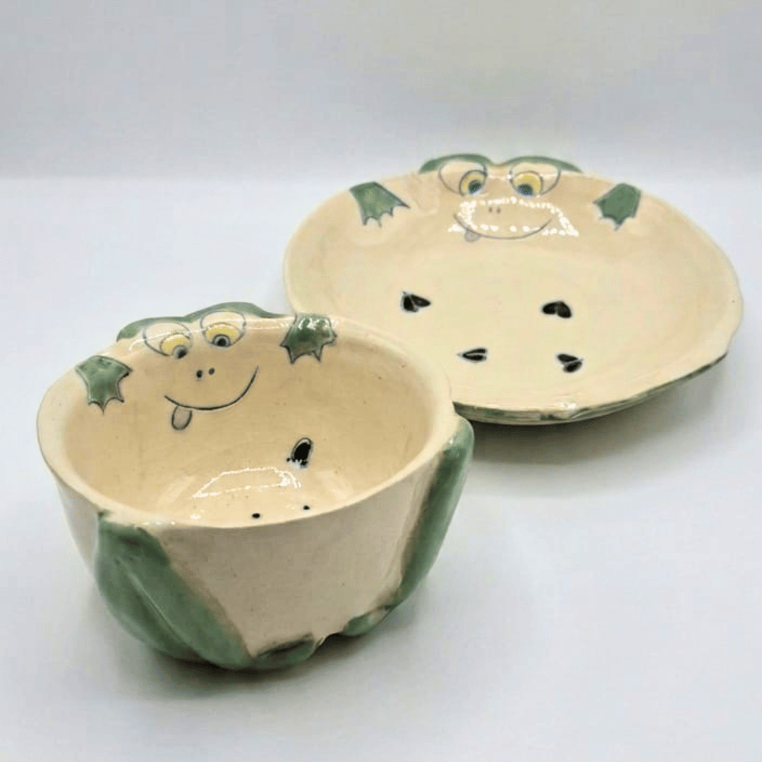 set-vajilla-infantil-rana